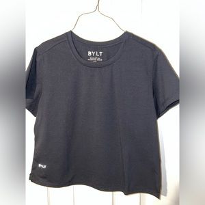 BYLT Essential Cropped Crew Womens shirt